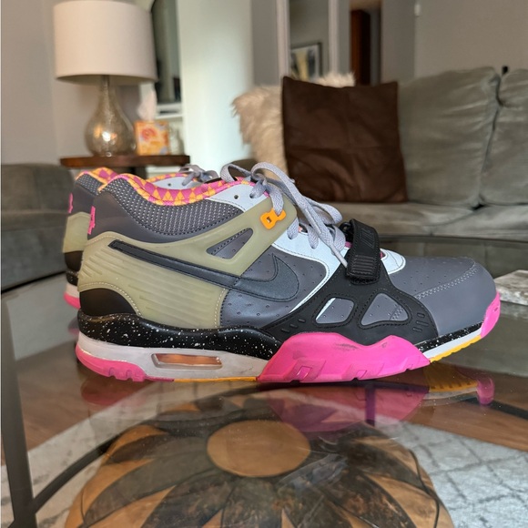 Nike Air Trainer 3 Prm Qs Bo Knows Horse Racing - Picture 3 of 8